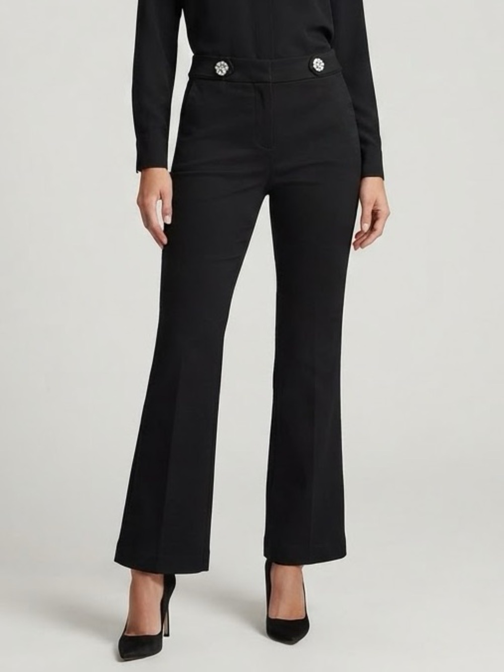 LOFT Black Flare Women's Pants